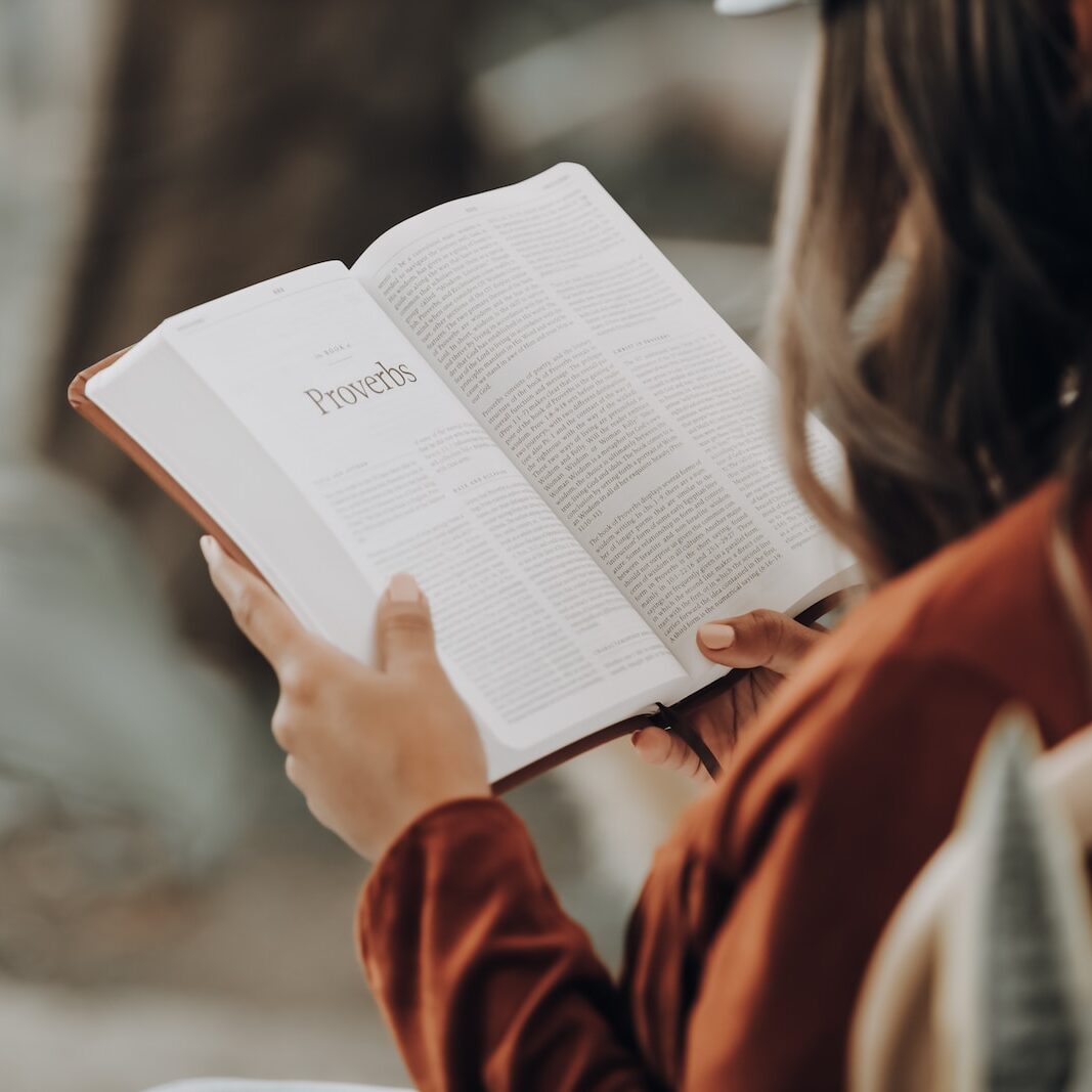 girl reading book